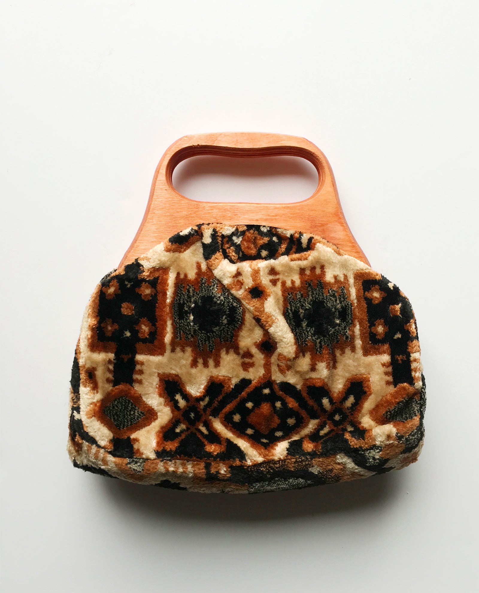 Vintage MCM Exotica Carpet Handbag