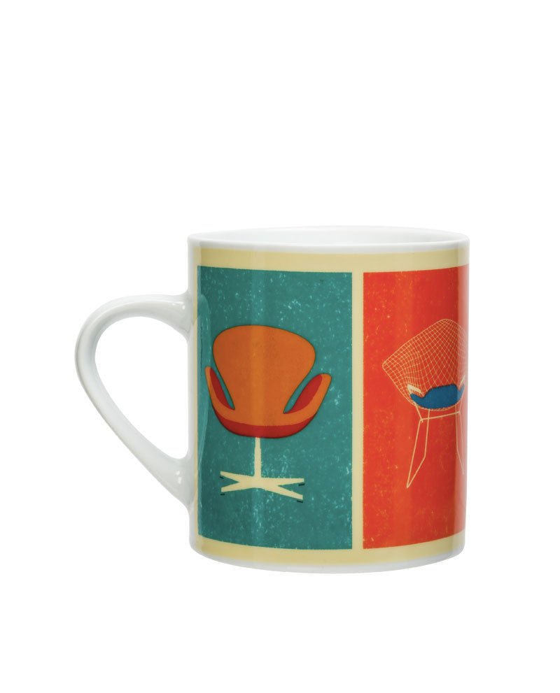 Mid Century Modern Chairs Mug