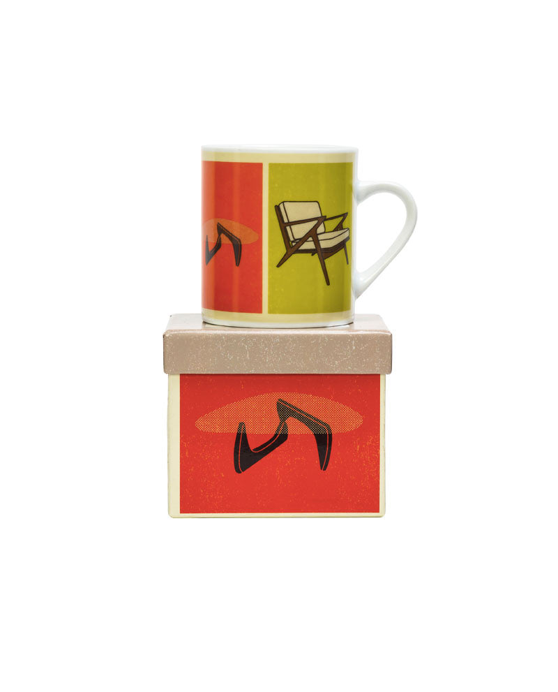 Mid Century Living Room Mug