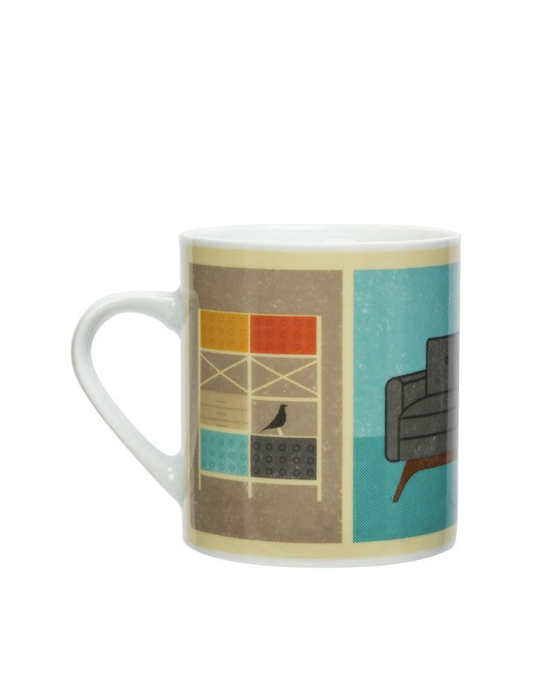 Mid Century Living Room Mug