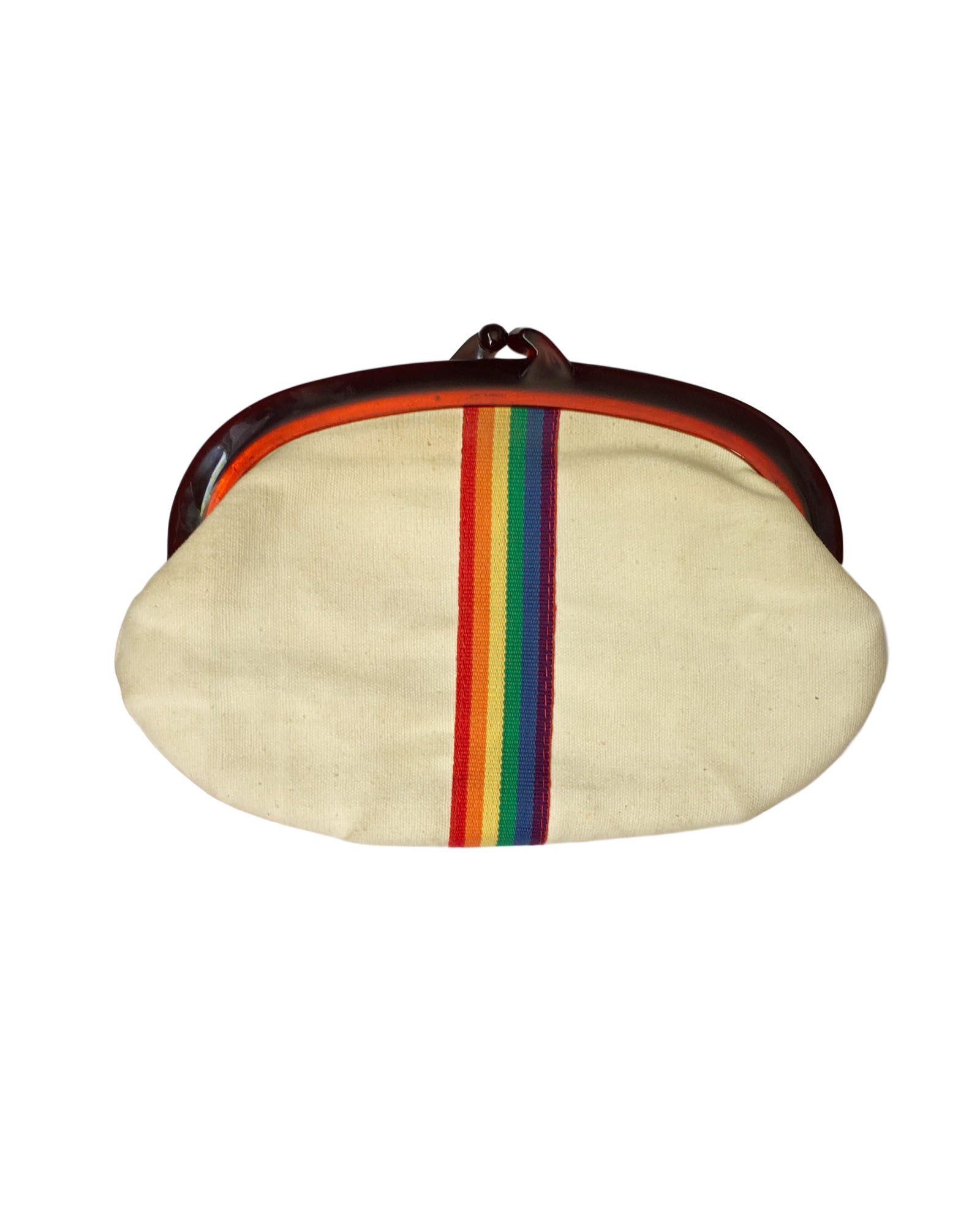 Vintage Rainbow Clutch