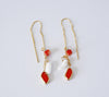 Vintage German Glass and Coral
